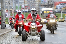 Mikołaje na motorach 2013, fot. Maciej Czarniak