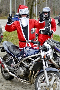 Mikołaje na motorach 2013, fot. Maciej Czarniak