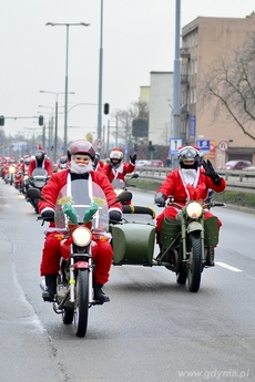 Mikołaje na motorach 2013, fot. Maciej Czarniak