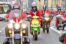 Mikołaje na motorach 2013, fot. Maciej Czarniak