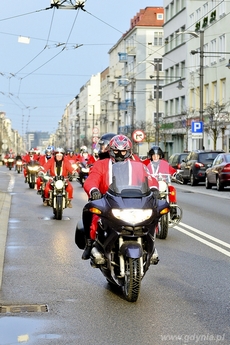 Mikołaje na motorach 2013, fot. Maciej Czarniak