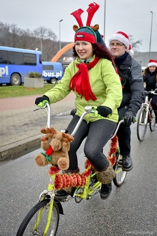 Mikołaje na Rowerach, fot. Maciej Czarniak