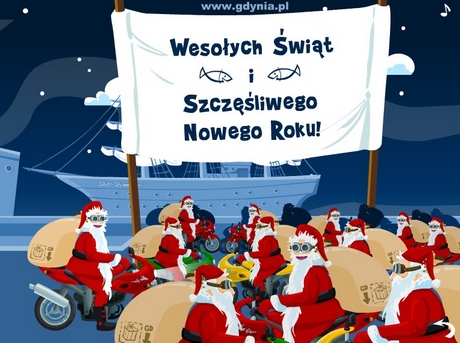 Świąteczne e-kartki z Gdyni