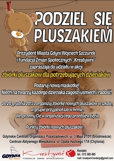 Podziel się pluszakiem