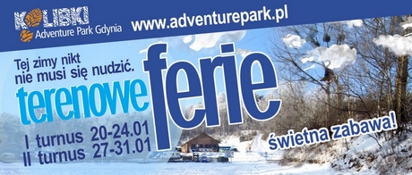 Terenowe ferie w ADVENTURE PARK