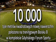 Nowa nawierzchnia na Boisku B