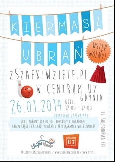 Kiermasz ubrań z szafkiwzięte.pl w Centrum U7
