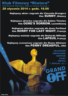 Pokaz filmów nagrodzonych na Grand OFF Awards