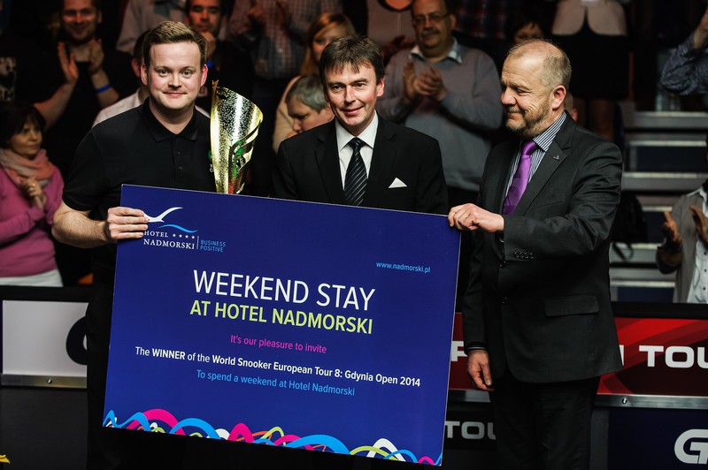 Saun Murphy wygrał Gdynia Open 2014 / fot. Dawid Linkowski