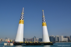 Przygotowania do Red Bull Air Race w Abu Dhabi, fot. materiały prasowe