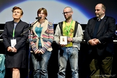 Kpt. Krystyna Chojnowska-Liskiewicz, Dobrochna Nowak, Szymon Kuczyński i Marek Słodownik, fot. Maciej Czarniak