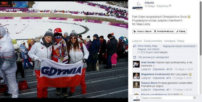 Gdyński profil na Facebooku - jeden z najpopularniejszych postów