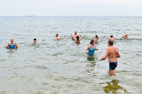 Neptun ochrzcił gdyńskie Morsy, fot. Maciej Czarniak