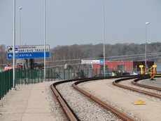 Terminal intermodalny w Karlskronie