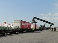Terminal intermodalny w Karlskronie