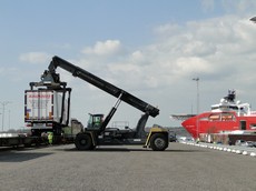 Terminal intermodalny w Karlskronie