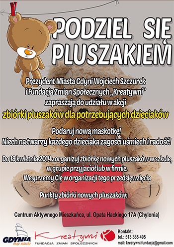 Podziel się pluszakiem