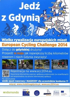 Jedź z Gdynią w European Cycling Challenge 2014