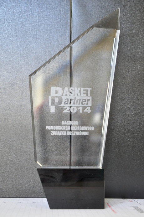 Statuetka Basket Partner 2014, fot. Sylwia Szumielewicz - Tobiasz