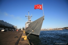 Turecki okręt Marynarki Wojennej TCG Gaziantep w Gdyni, fot. T. Urbaniak