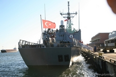 Turecki okręt Marynarki Wojennej TCG Gaziantep w Gdyni, fot. T. Urbaniak