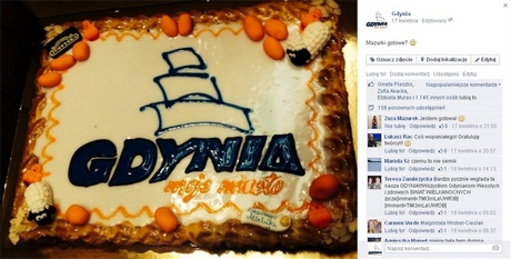 Jeden z najpopularniejszych postów z ostatnich tygodni na Gdyńskim profilu na Facebooku
