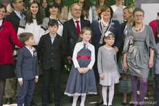 Pierwsza Dama otworzyła gdyńską wystawę „MAMY więcej w Międzynarodowy Dzień Rodzin
