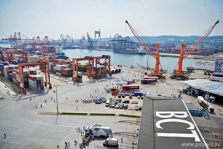 Bałtycki Terminal Kontenerowy, fot. Maciej Czarniak