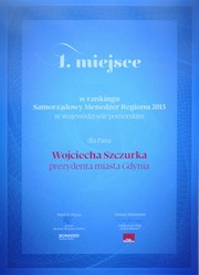 Wojciech Szczurek Samorządowym Menadżerem Regionu