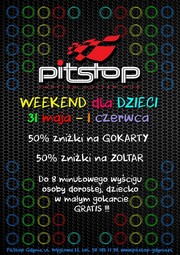 „Weekend dla dzieci w Pit Stop Gdynia