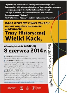 Inauguracja Trasy Historycznej Wielki Kack
