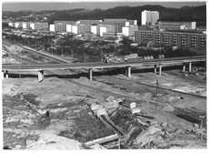 Budowa Estakady Kwiatkowskiego, fot. Archiwum Muzeum Miasta Gdyni
