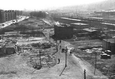 Okolica przystanku SKM Wzgórze św. Maksymiliana (w 1989r. Wzgórze Nowotki), fot. Archiwum Muzeum Miasta Gdyni