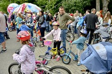 Dziecięce Wyścigi Rowerkowe, fot. Tomasz Lenik
