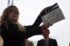 Wmurowanie kamienia węgielnego pod budowę Gdyńskiego Centrum Filmowego / fot. Dorota Nelke