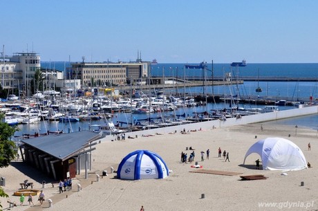 Gdynia w TVN24, fot. Dorota Nelke