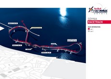 Red Bull Air Race - plan toru wyścigowego w Gdyni
