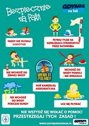 Gdyńska kampania Bezpiecznie na fali