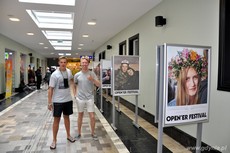 Wystawa zdjęć uczestników Open'era, fot. Michał Kowalski