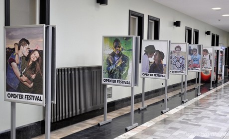 Wystawa zdjęć uczestników Open'era, fot. Michał Kowalski