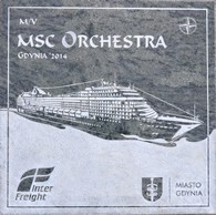 Tablica MSC Orchestra