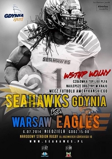 Mecz Seahawks Gdynia - Warsaw Eagles