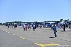 Dzień otwarty lotniska w Gdyni Babich Dołach, fot. Tomasz Lenik