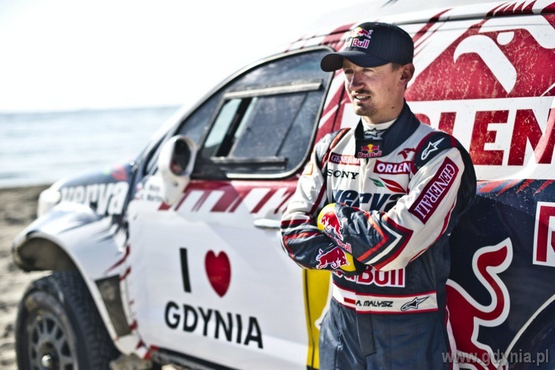 Pokaz Adama Małysza na plaży w Gdyni, fot. Andreas Schaad/Red Bull Content Pool