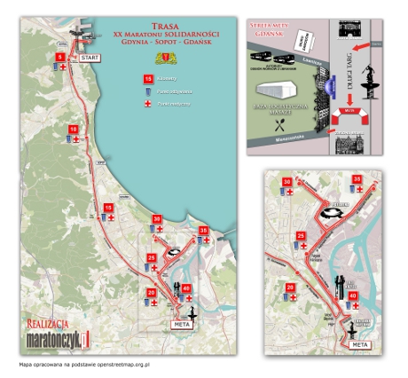 Trasa Maratonu Solidarności