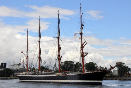 Rosyjski żaglowiec Sedov wpływa do Gdyni, fot. Dorota Nelke