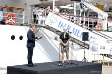 Ceremonia otwarcia Operacji Żagle Gdyni i odsłonięcie tablicy Kapitana Jurkiewicza, fot. Dorota Nelke