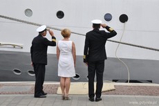 Ceremonia otwarcia Operacji Żagle Gdyni i odsłonięcie tablicy Kapitana Jurkiewicza, fot. Dorota Nelke