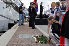 Ceremonia otwarcia Operacji Żagle Gdyni i odsłonięcie tablicy Kapitana Jurkiewicza, fot. Dorota Nelke