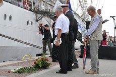 Ceremonia otwarcia Operacji Żagle Gdyni i odsłonięcie tablicy Kapitana Jurkiewicza, fot. Dorota Nelke